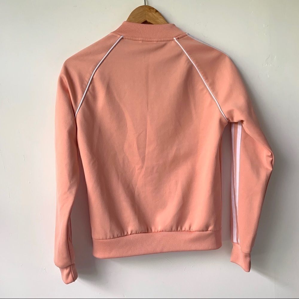 ADIDAS PEACH ORIGINAL TRACK JACKET WITH POCKETS - Picture 7 of 8